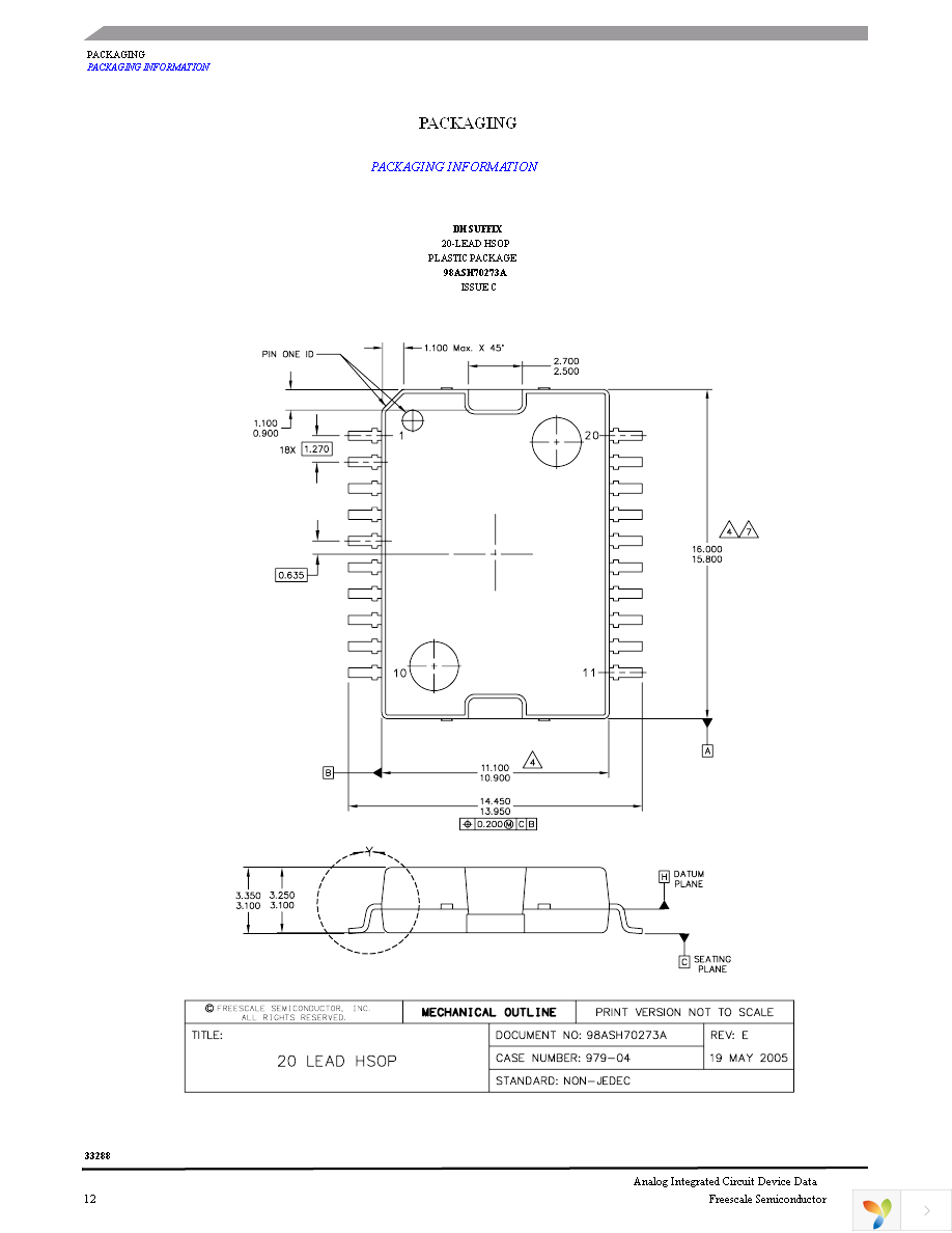 MC33288DDHR2 Page 12