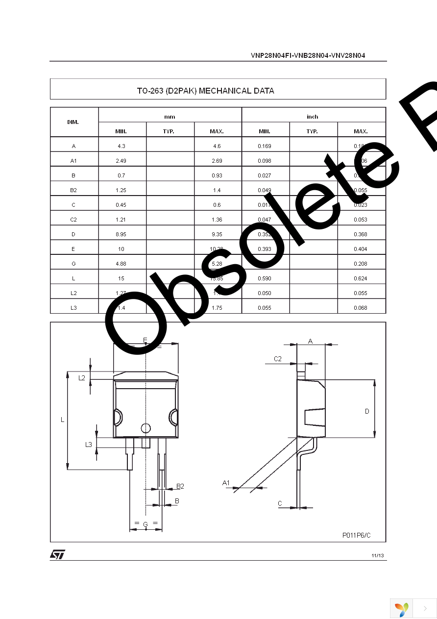 VNB28N04 Page 11