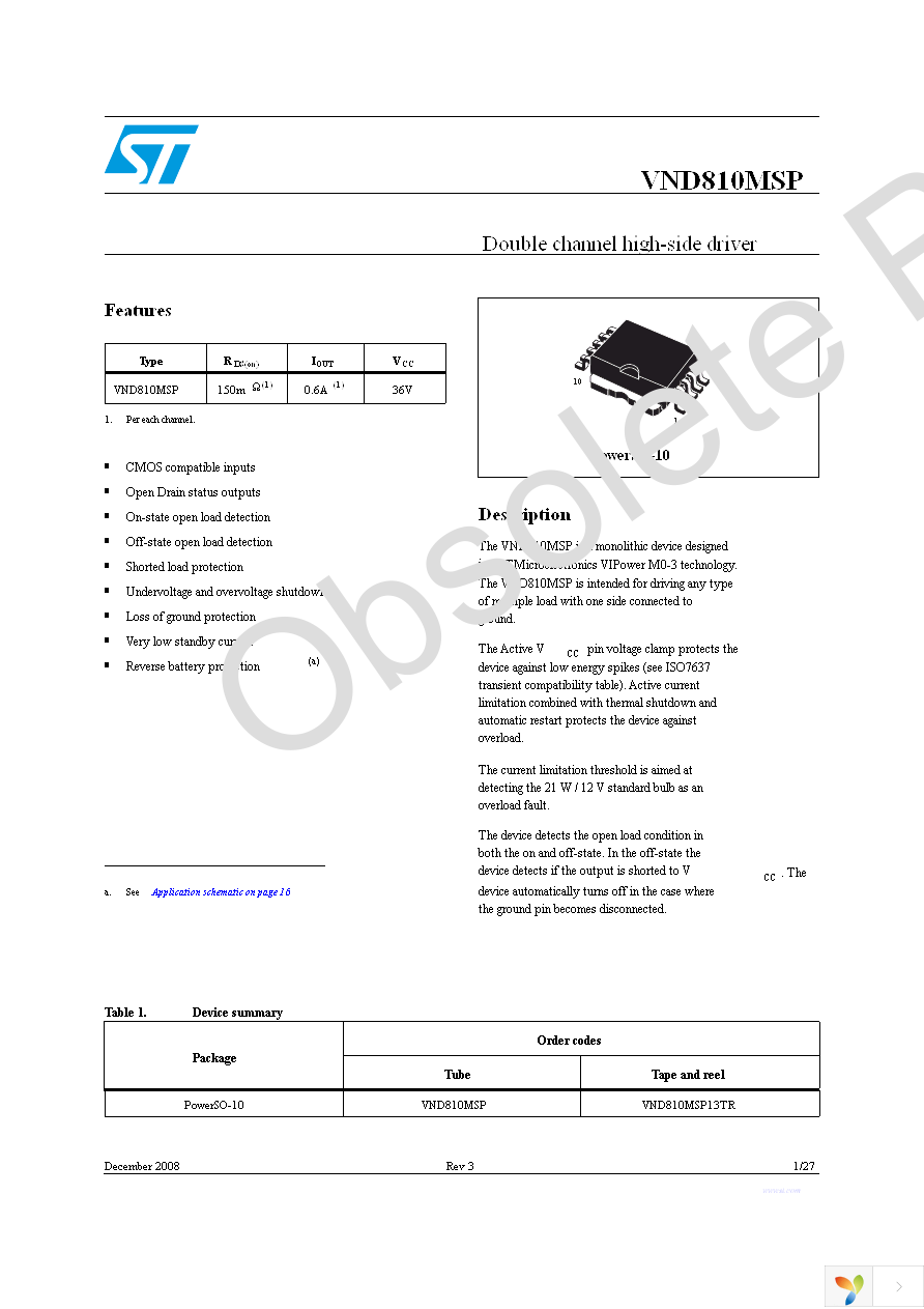 VND810MSP Page 1