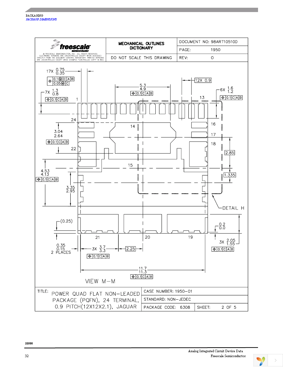 MC33580BAPNA Page 32