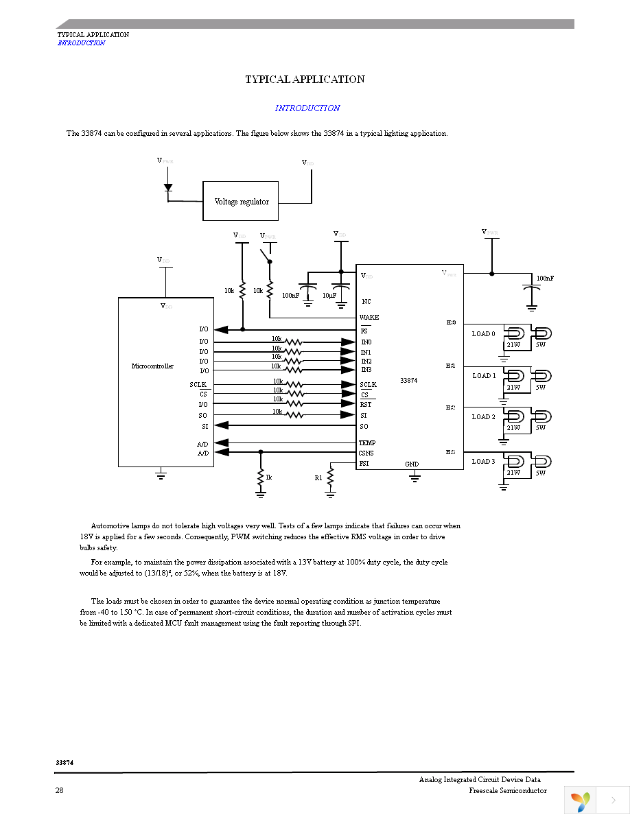 MC33874BPNA Page 28