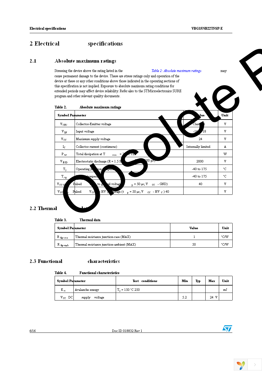 VBG15NB22T5SP-E Page 6