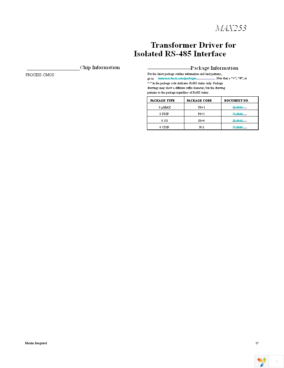 MAX253CSA+ Page 17