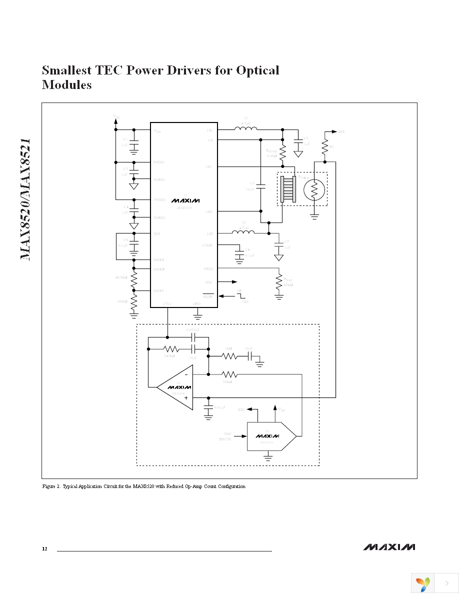 MAX8521ETP+T Page 12