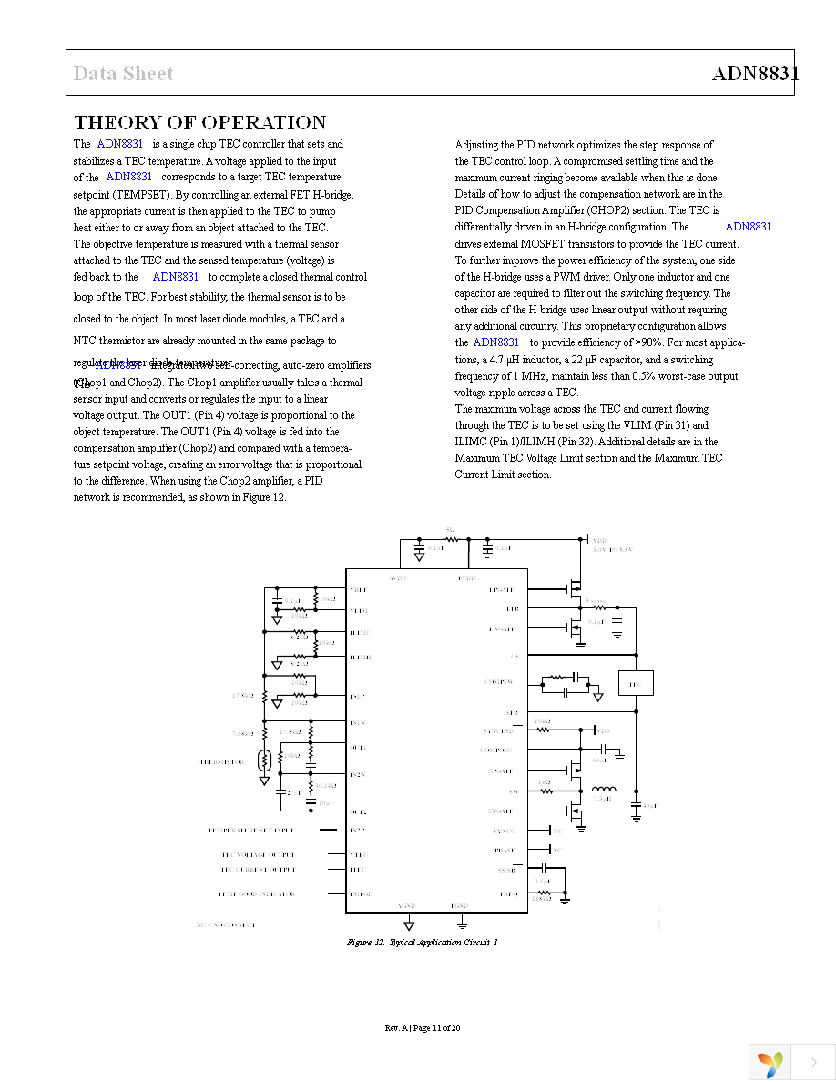 ADN8831ACPZ-REEL7 Page 11