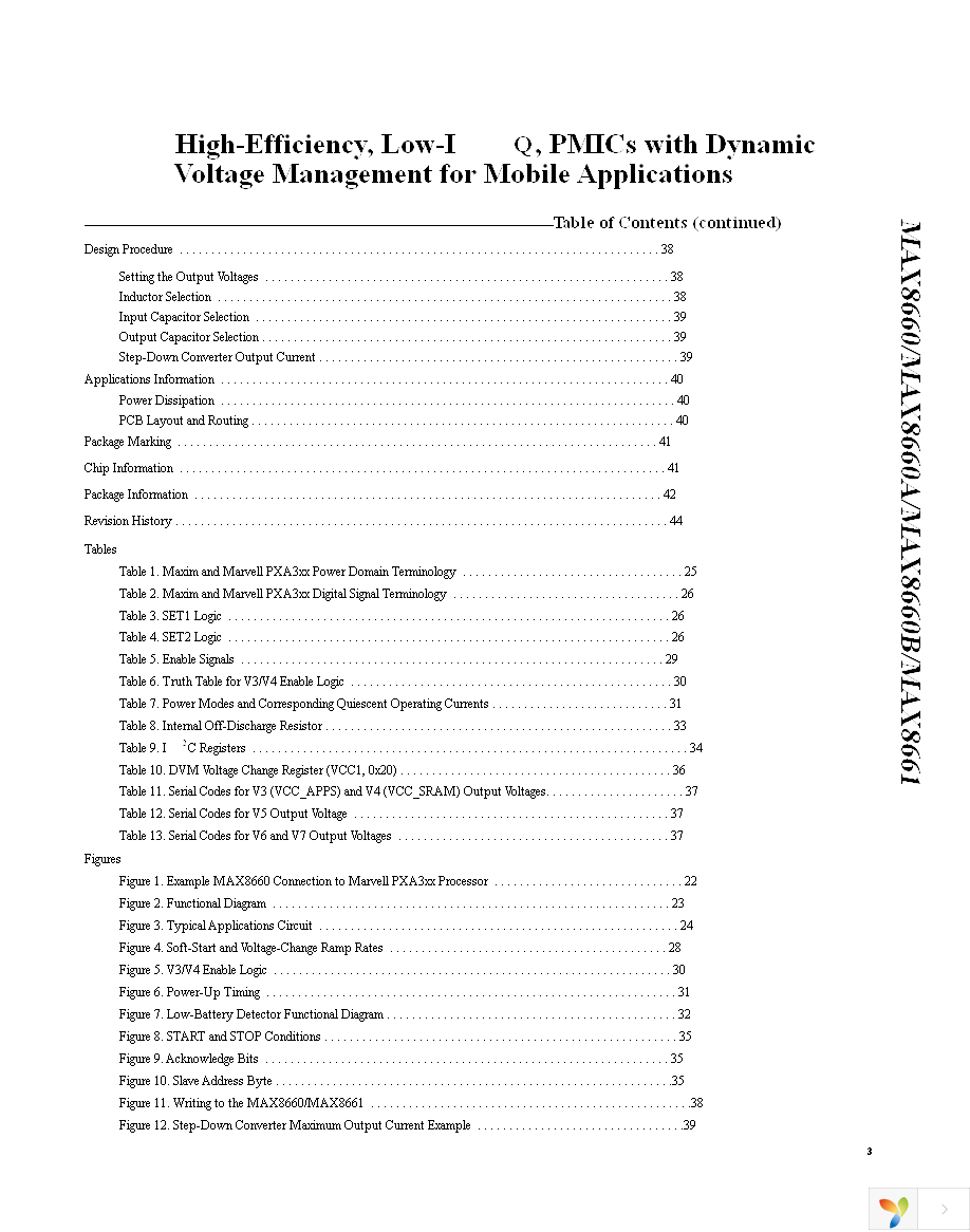 MAX8660ETL+T Page 3