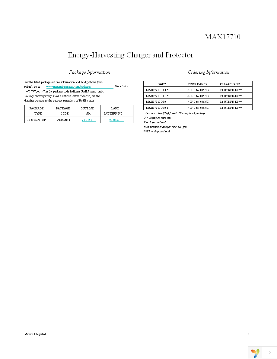 MAX17710GB+T Page 16