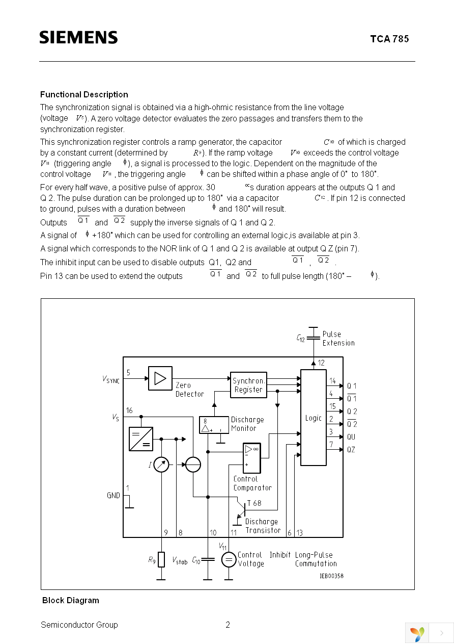 TCA785 Page 2