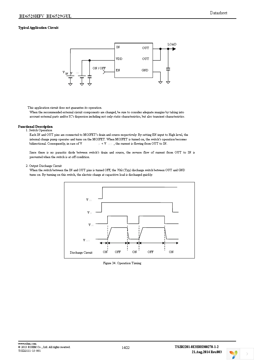 BD6528HFV-TR Page 14