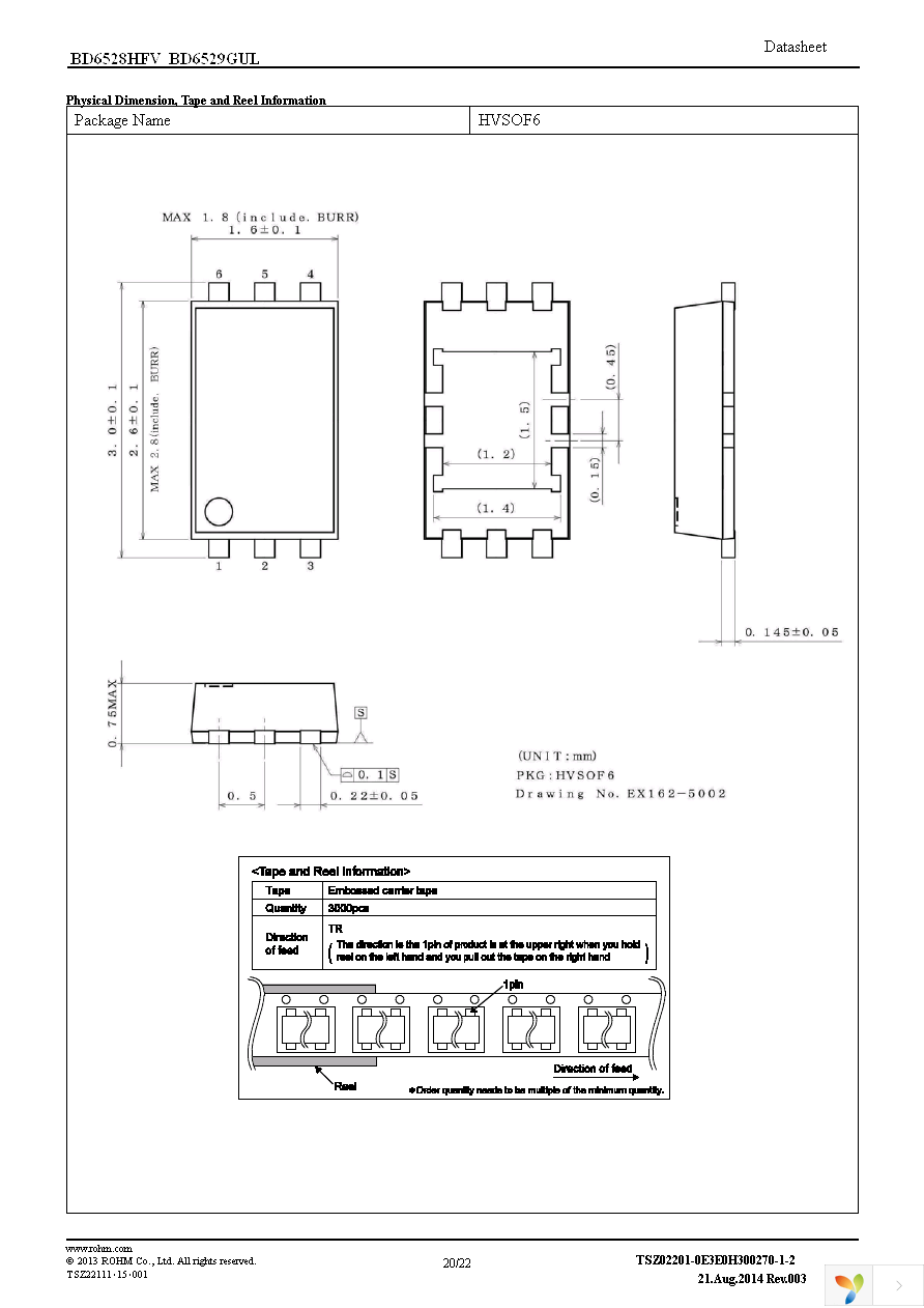 BD6528HFV-TR Page 20