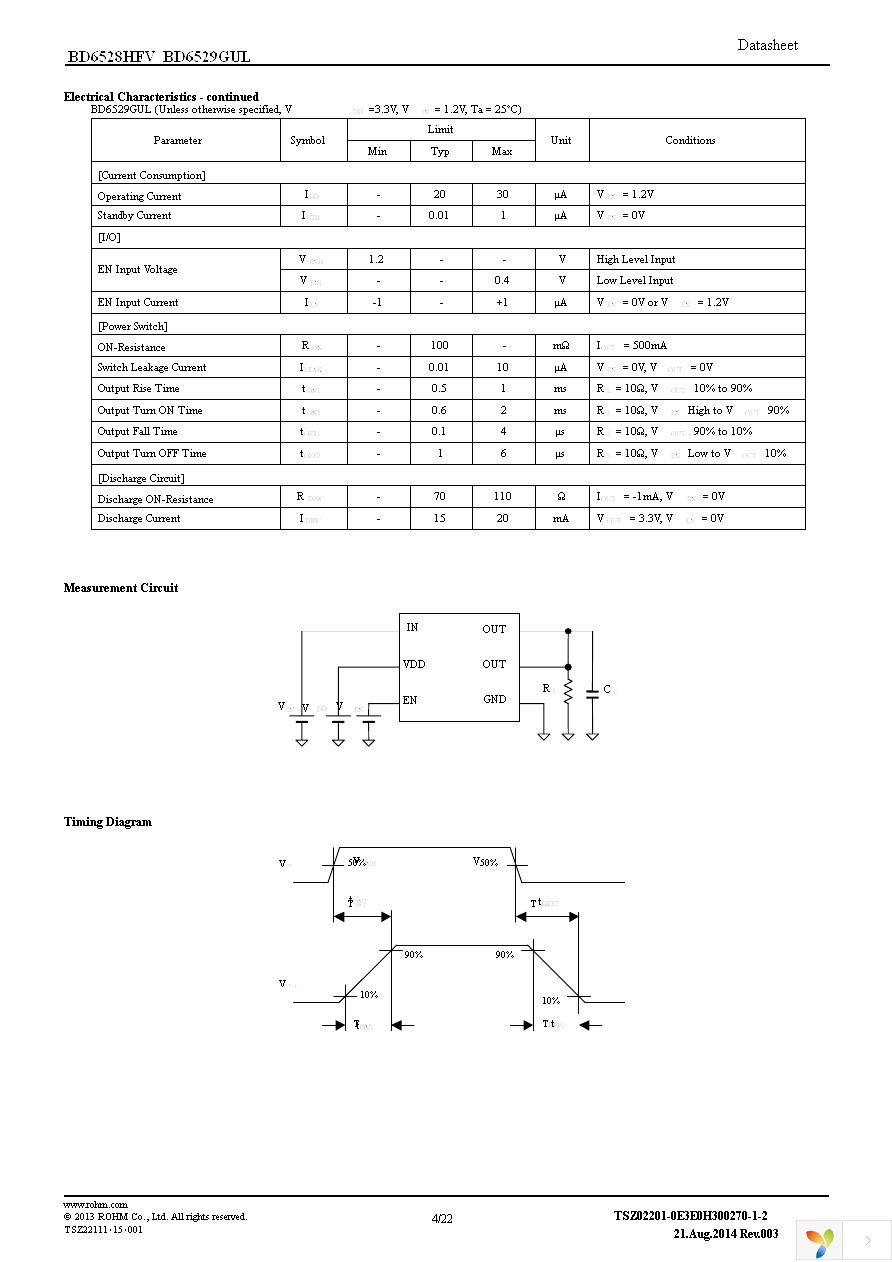 BD6528HFV-TR Page 4