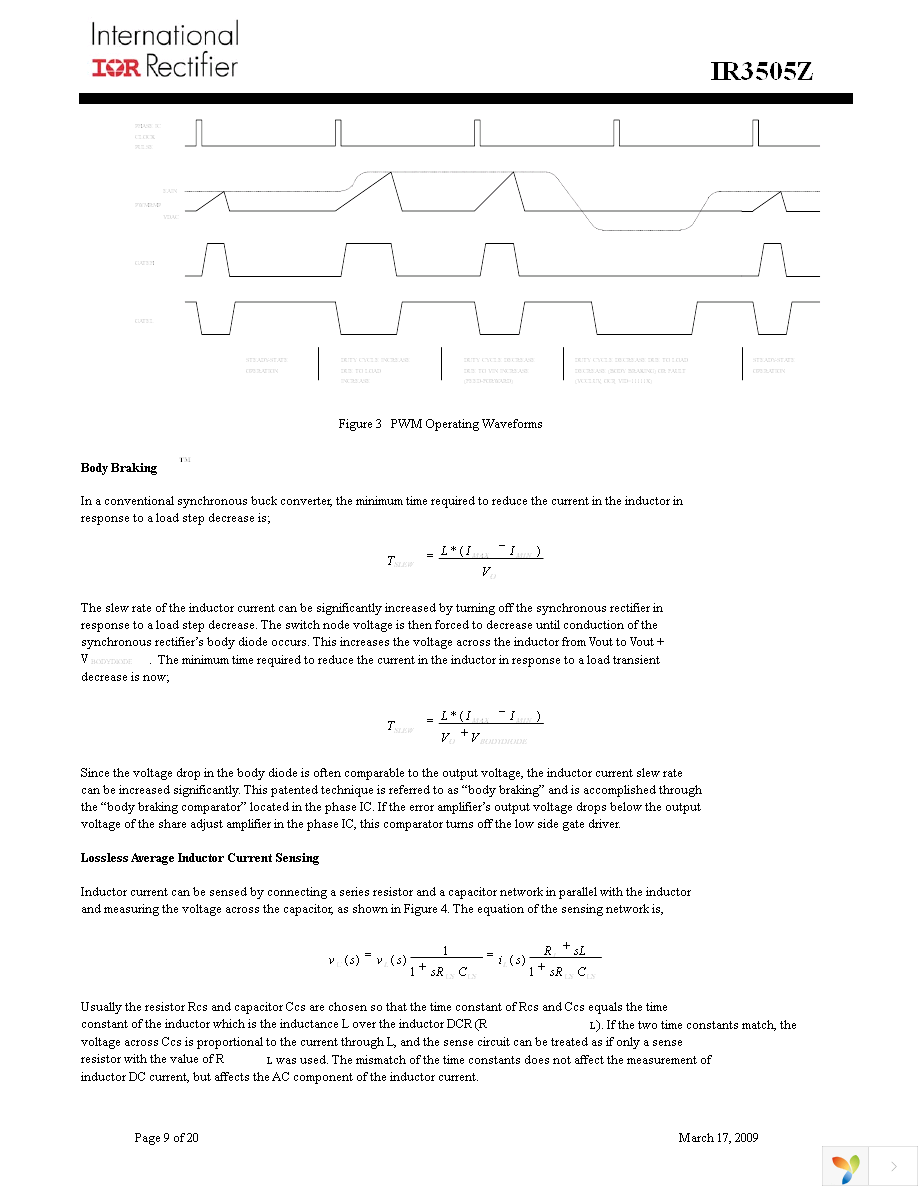 IR3505ZMTRPBF Page 9