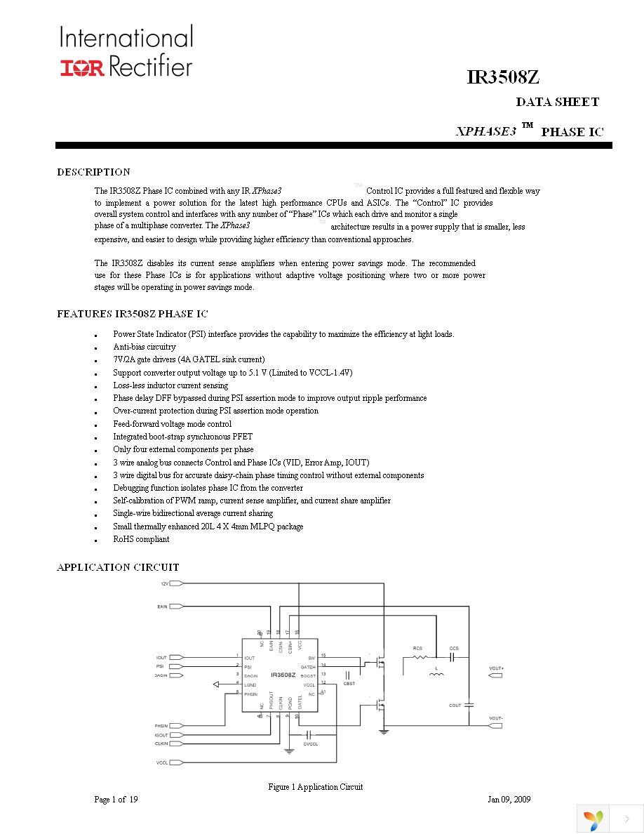 IR3508ZMTRPBF Page 1