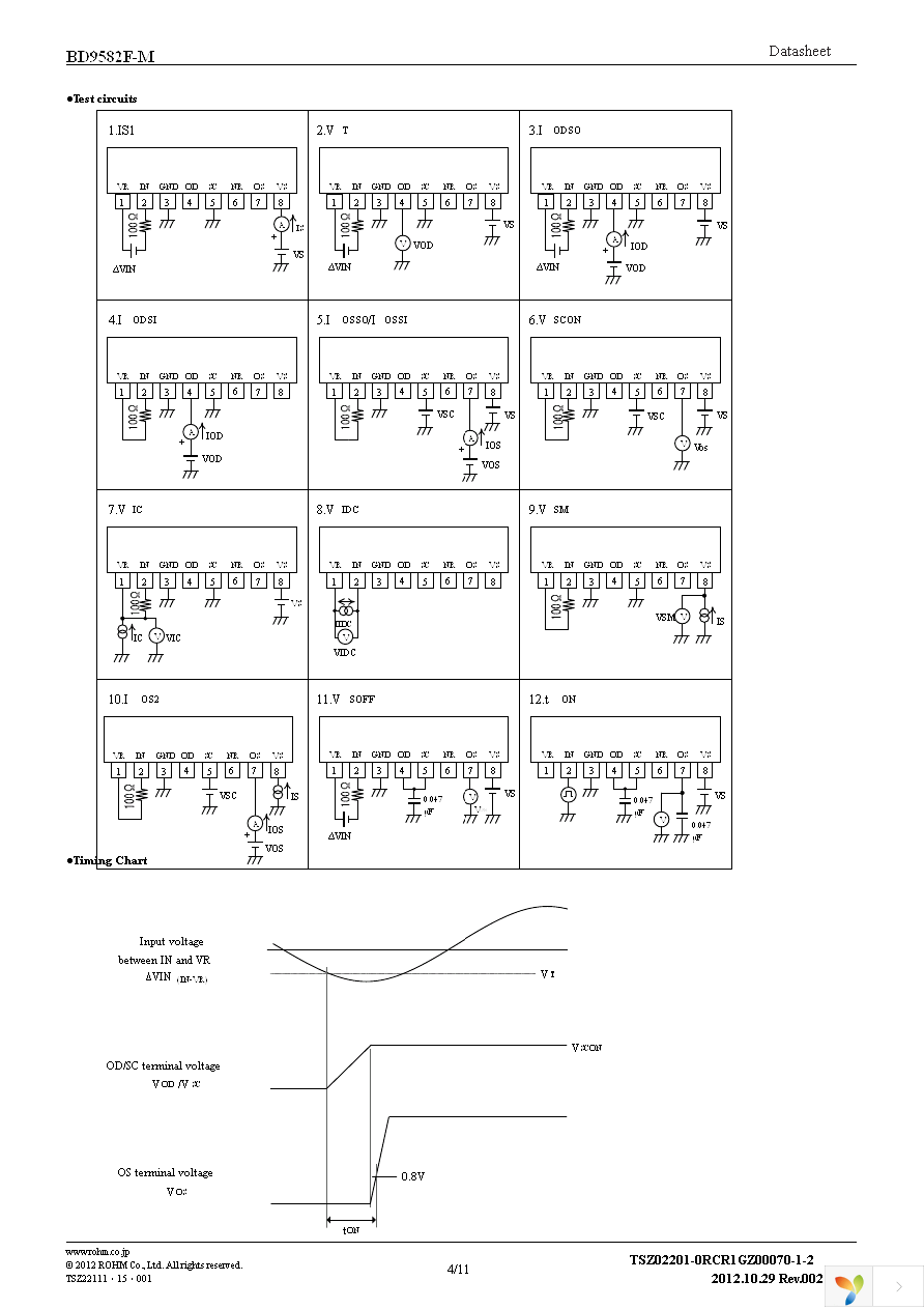 BD9582F-ME2 Page 4