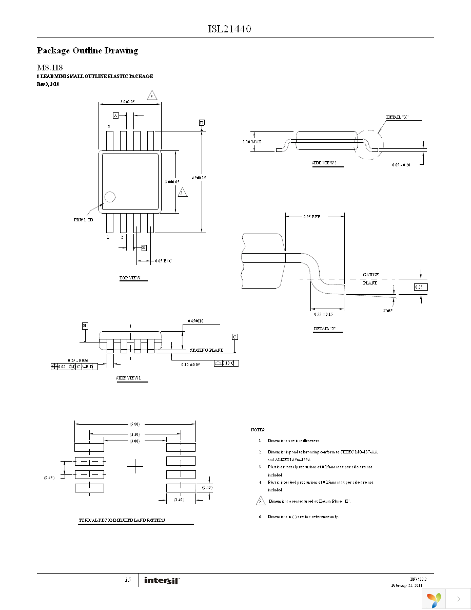 ISL21440IRTZ Page 15