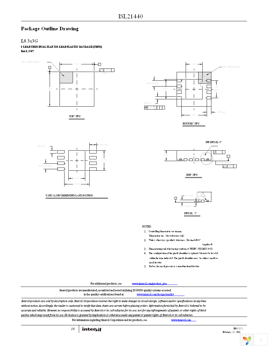 ISL21440IRTZ Page 16