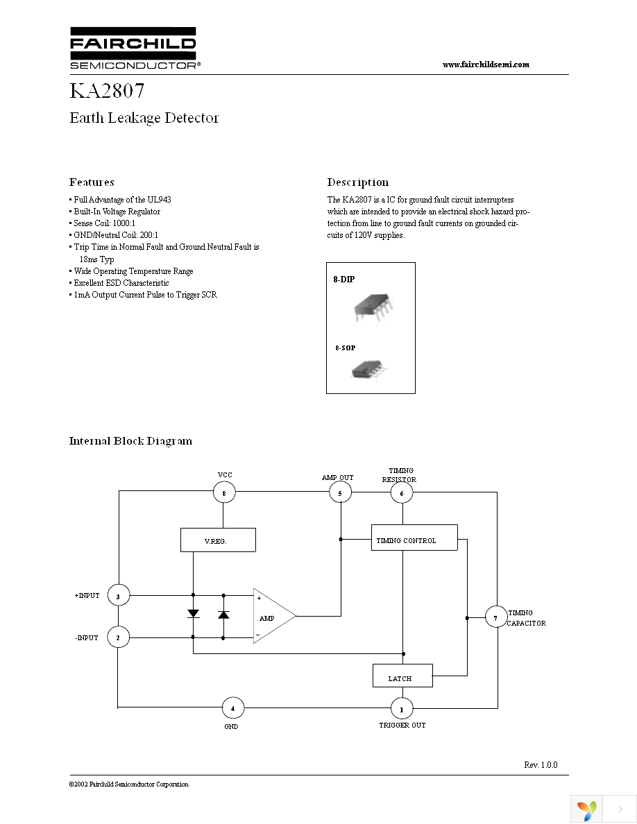 KA2807DTF Page 1