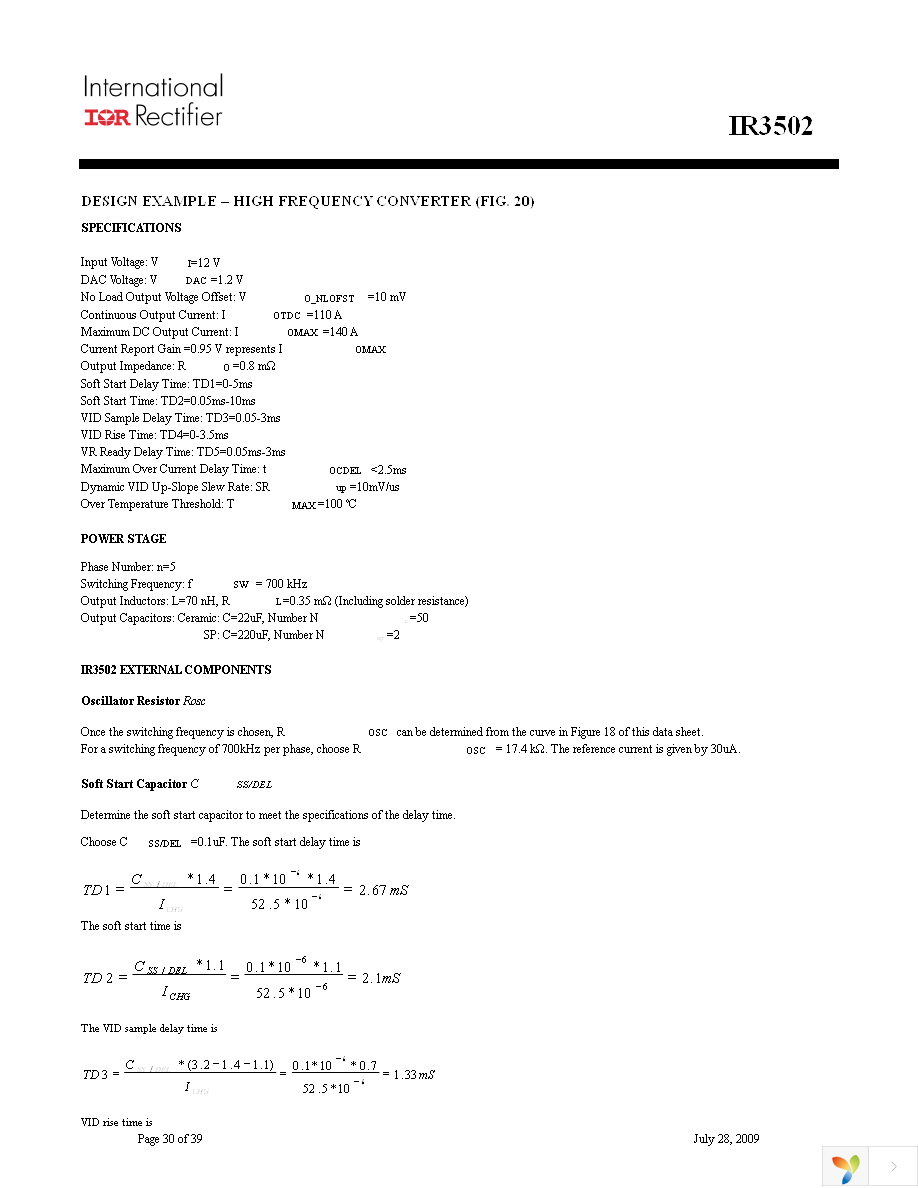 IR3502MTRPBF Page 30