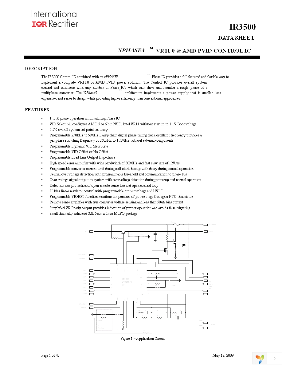 IR3500MTRPBF Page 1