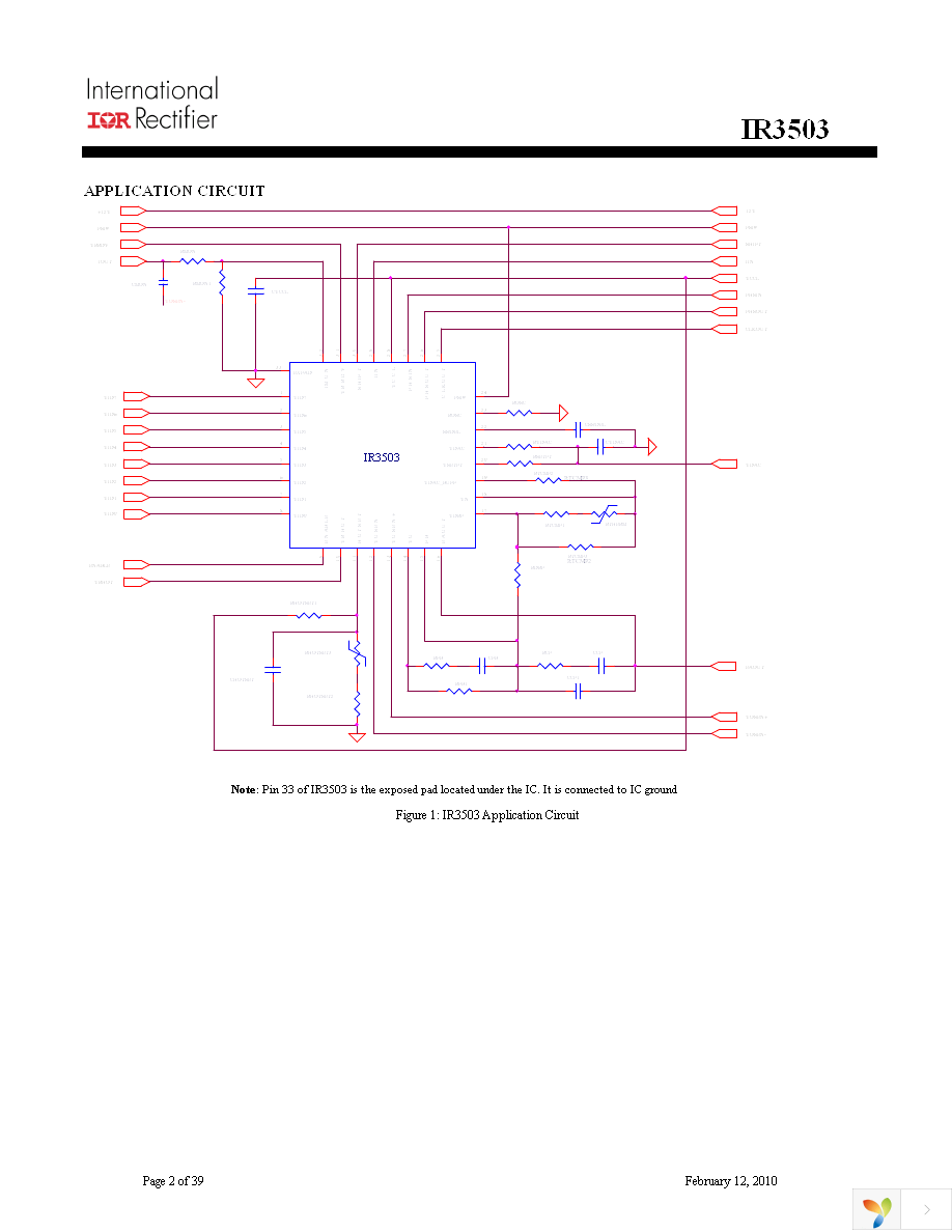 IR3503MTRPBF Page 2