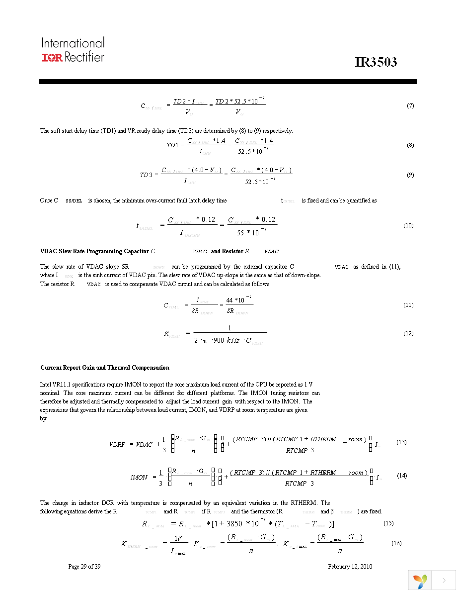 IR3503MTRPBF Page 29