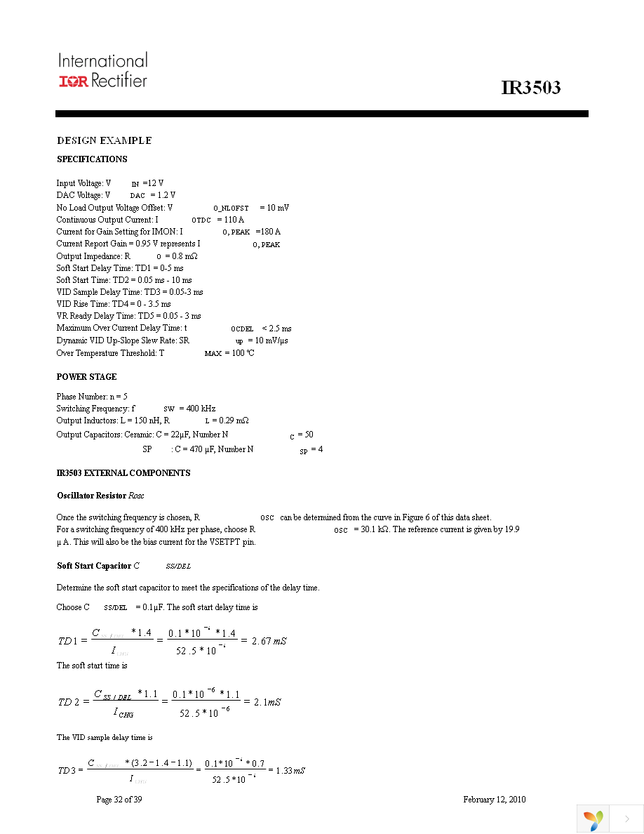 IR3503MTRPBF Page 32