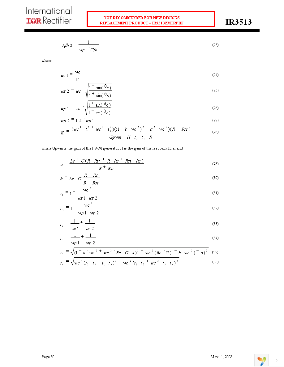 IR3513MTRPBF Page 30