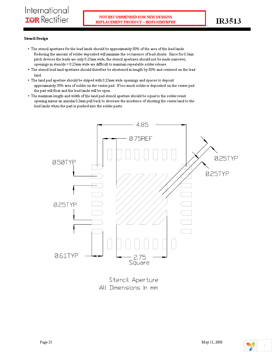 IR3513MTRPBF Page 35