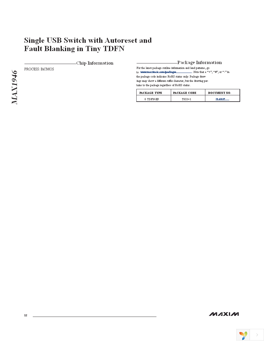 MAX1946ETA+T Page 12