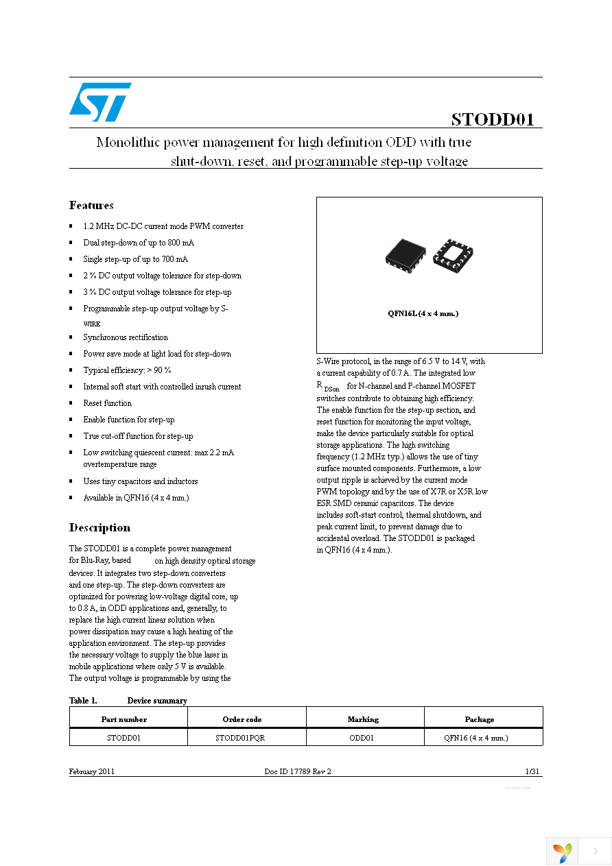 STODD01PQR Page 1