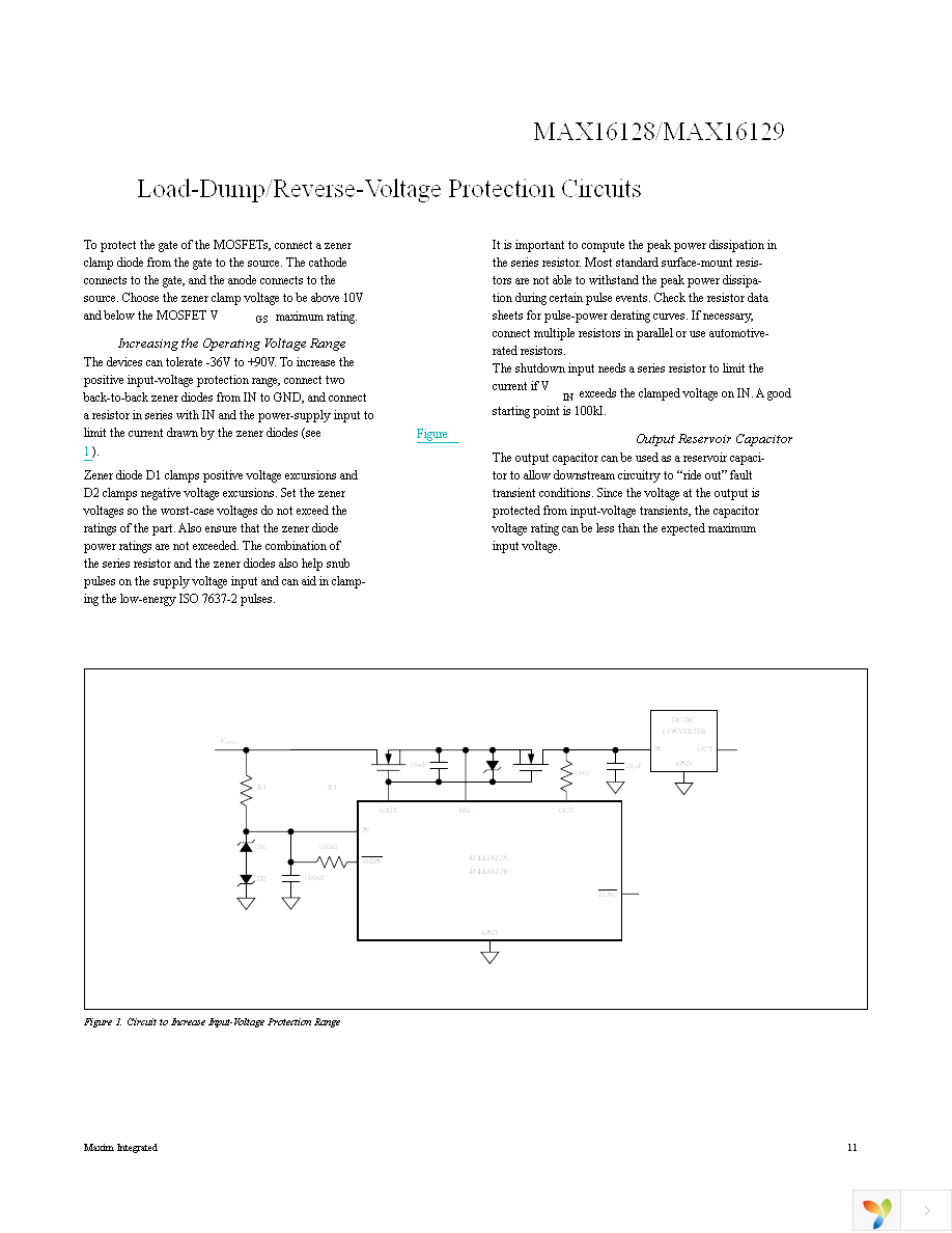 MAX16128UAACAC+ Page 11