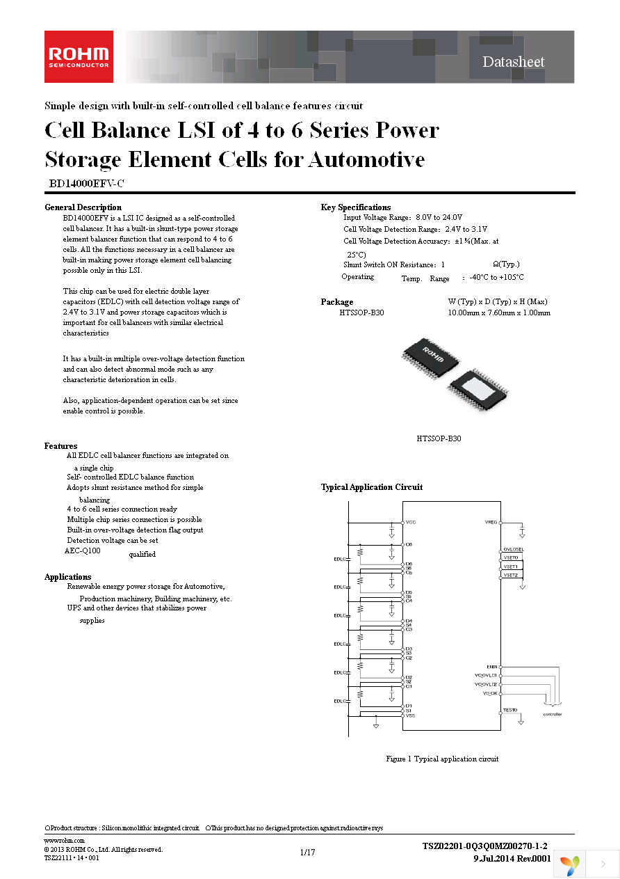 BD14000EFV-CE2 Page 1