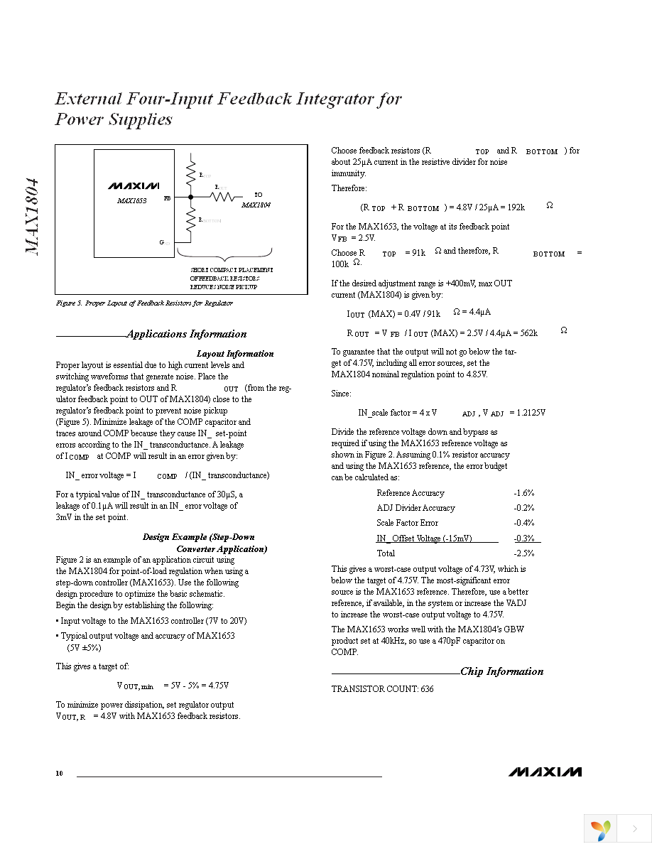 MAX1804EUB+T Page 10