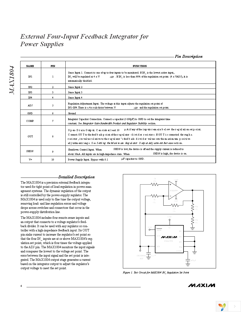 MAX1804EUB+T Page 6