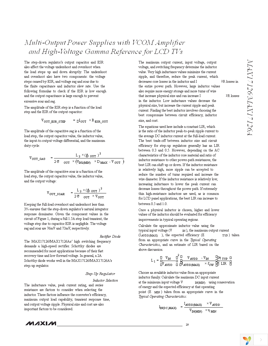 MAX17126AETM+T Page 29