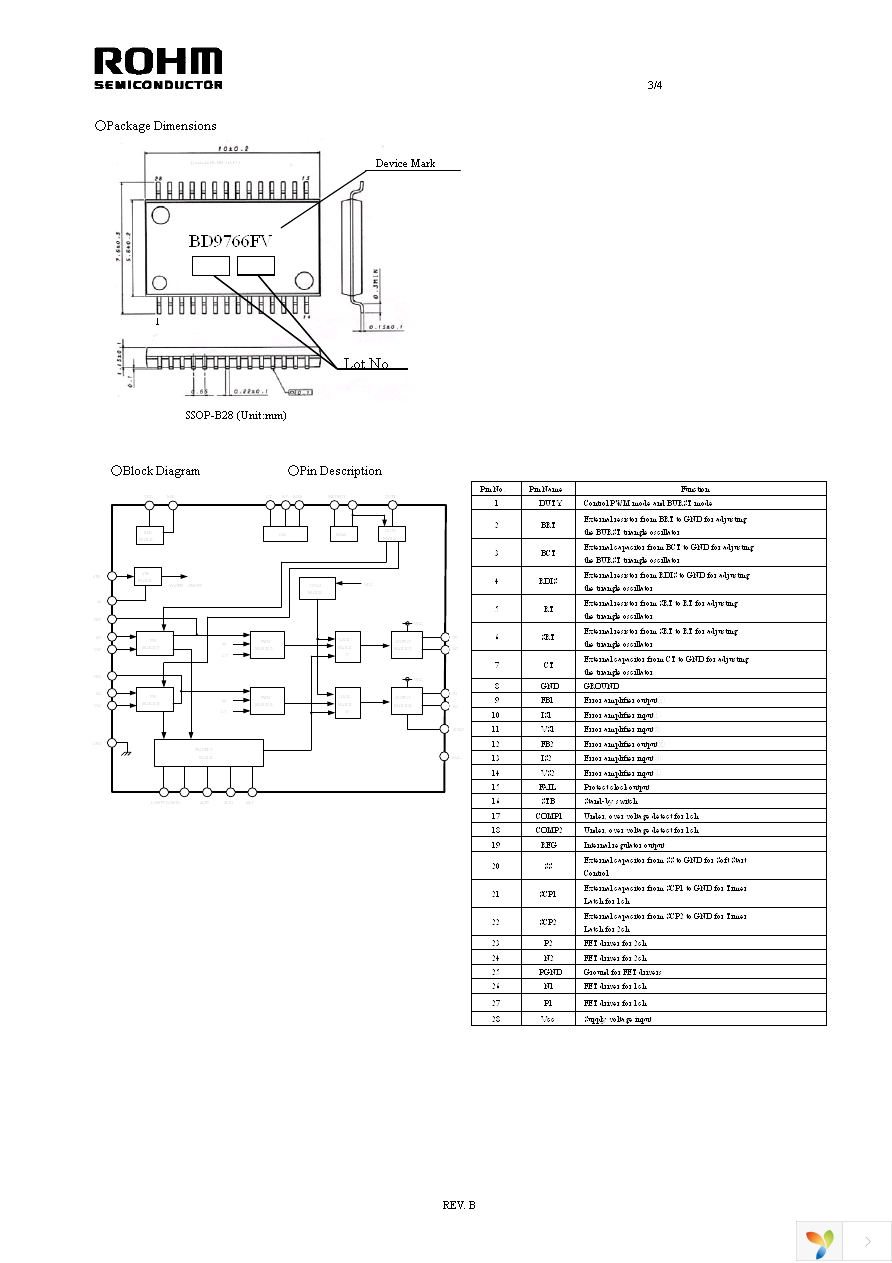 BD9766FV-E2 Page 3