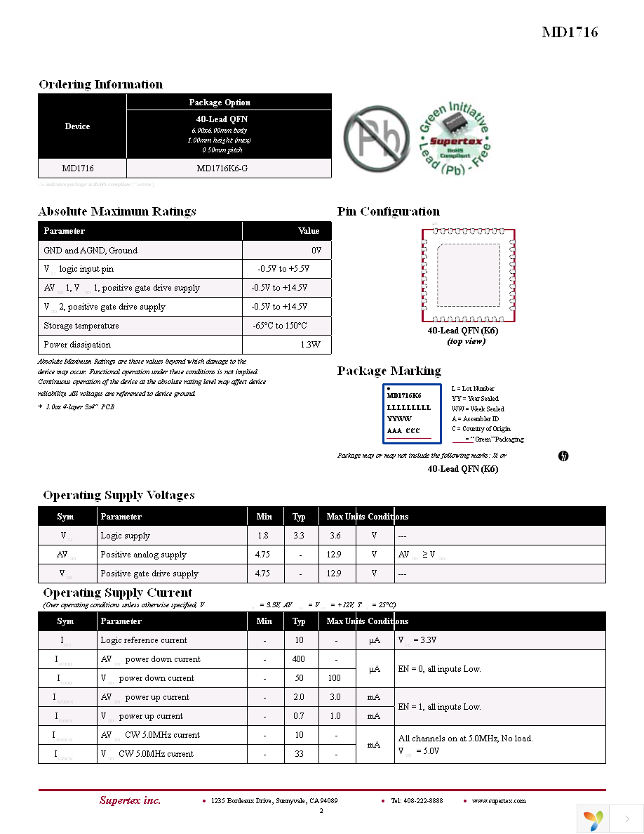 MD1716K6-G Page 2