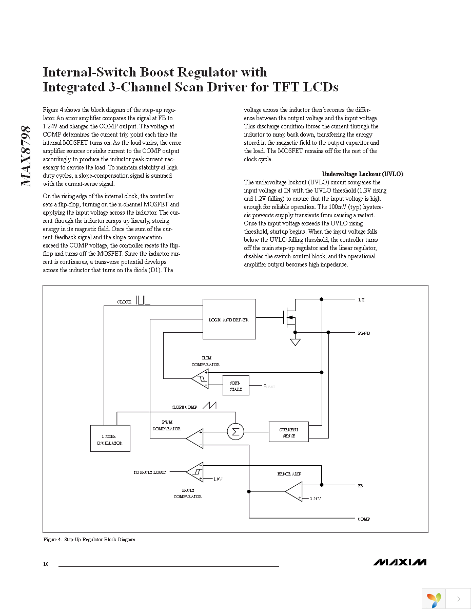 MAX8798AETX+T Page 18