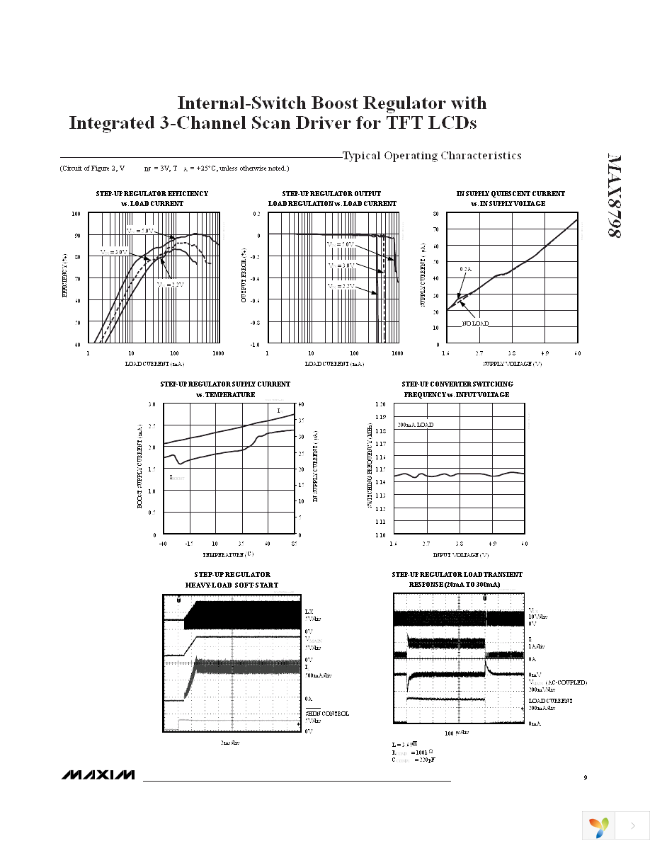 MAX8798AETX+T Page 9