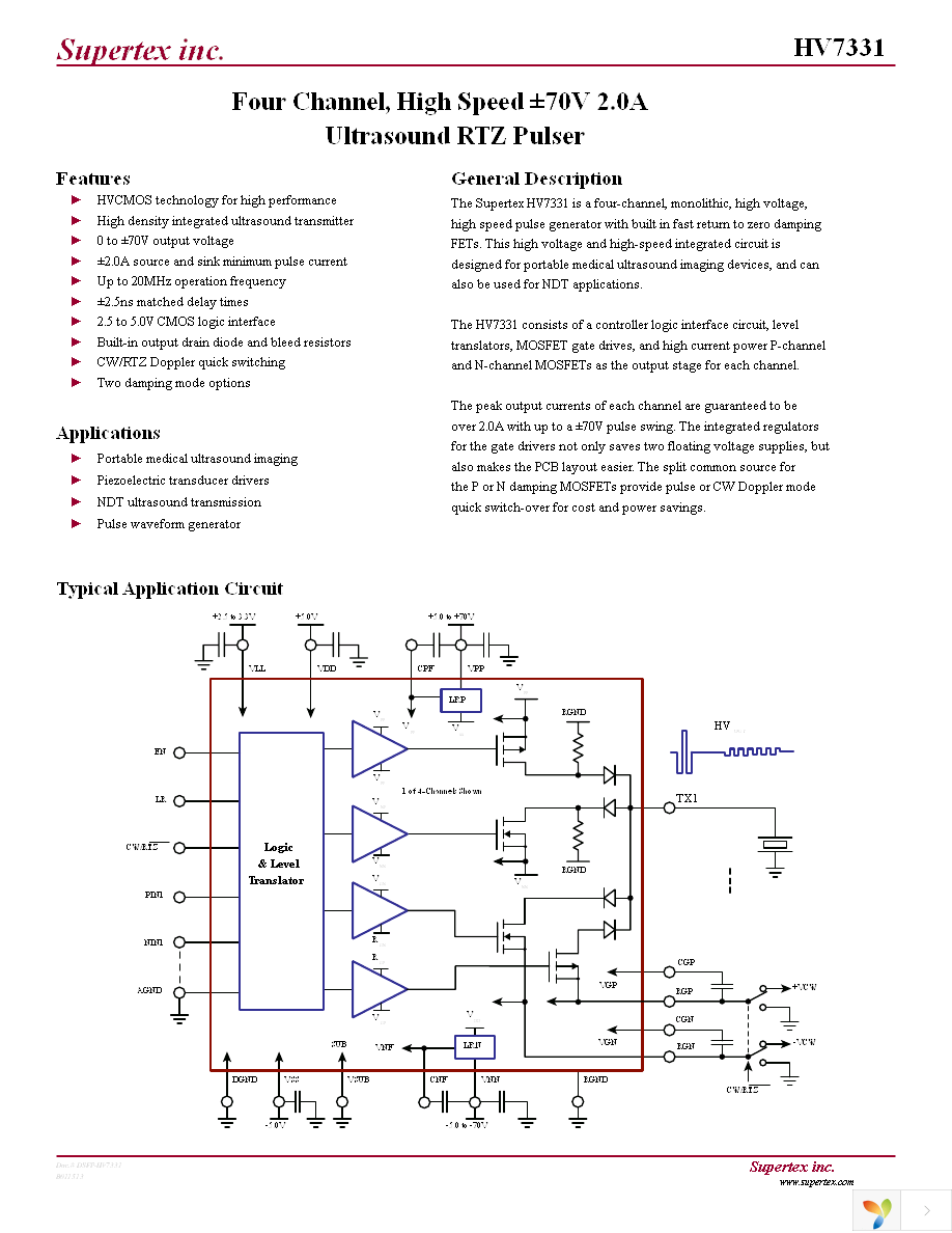 HV7331K6-G Page 1