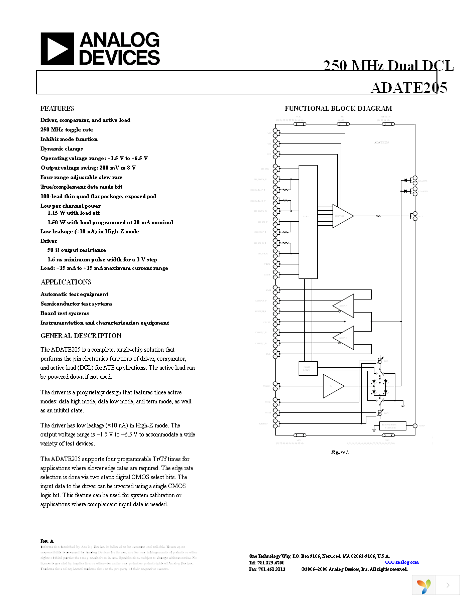 ADATE205BSVZ Page 1