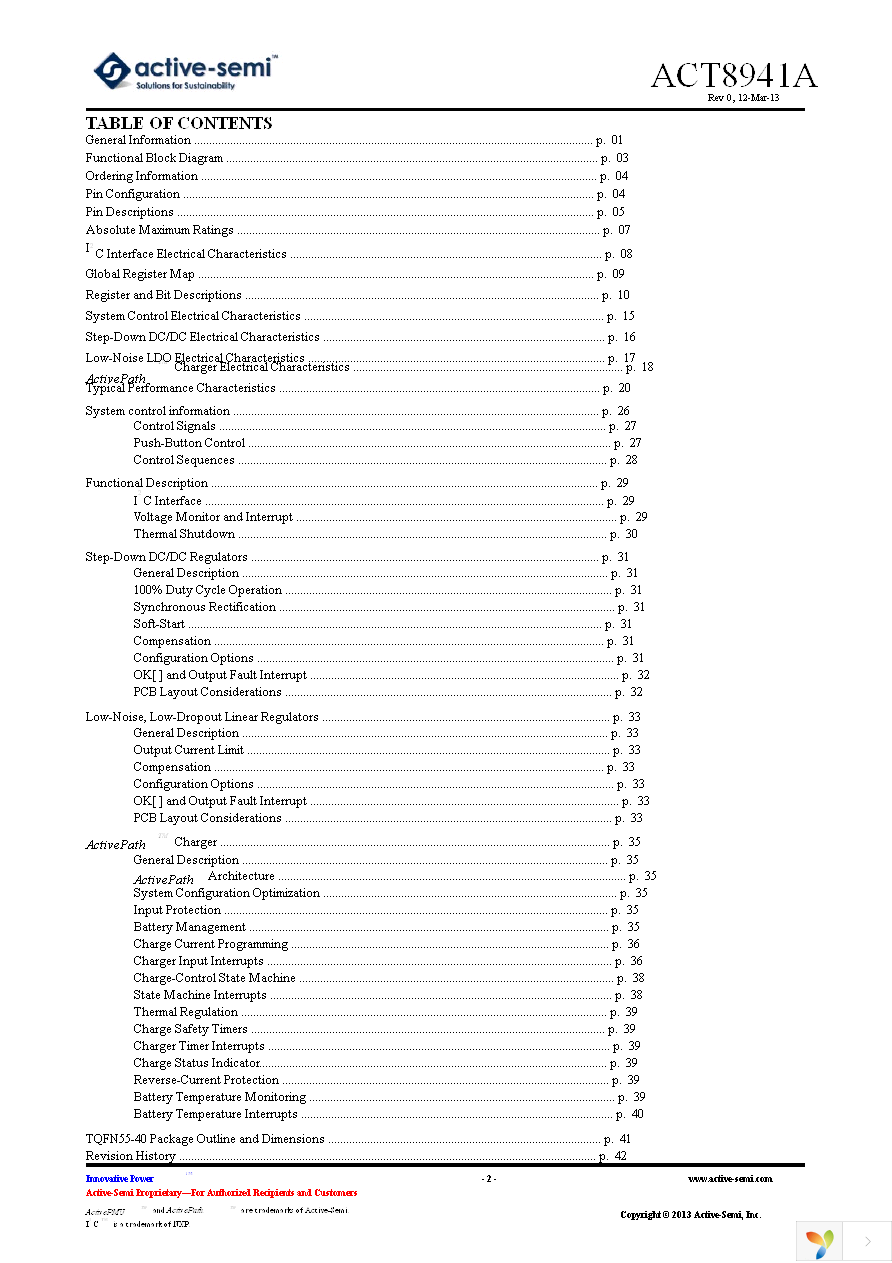 ACT8941AQJ465-T Page 2