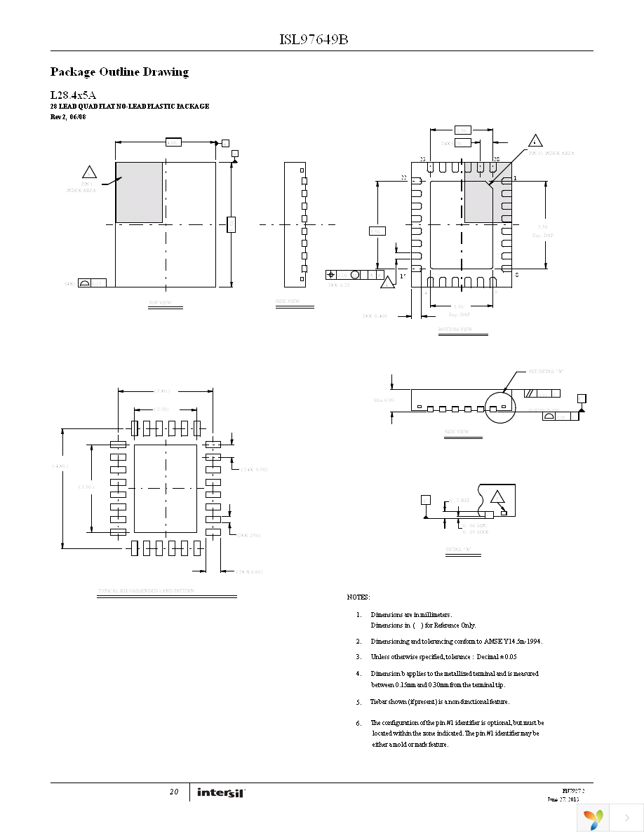 ISL97649BIRZ-T Page 20