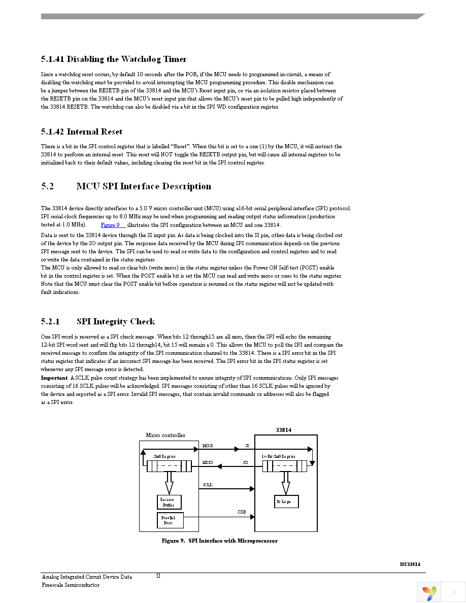 MC33814AER2 Page 31