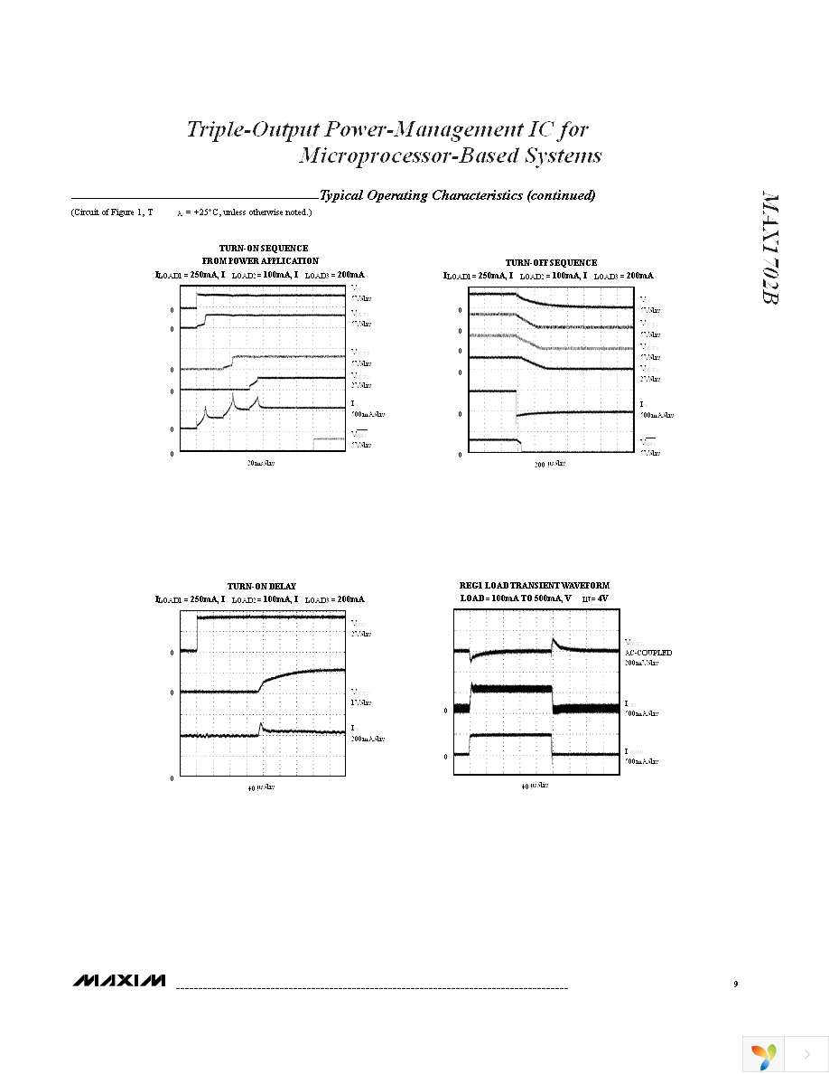 MAX1702BETX+ Page 9