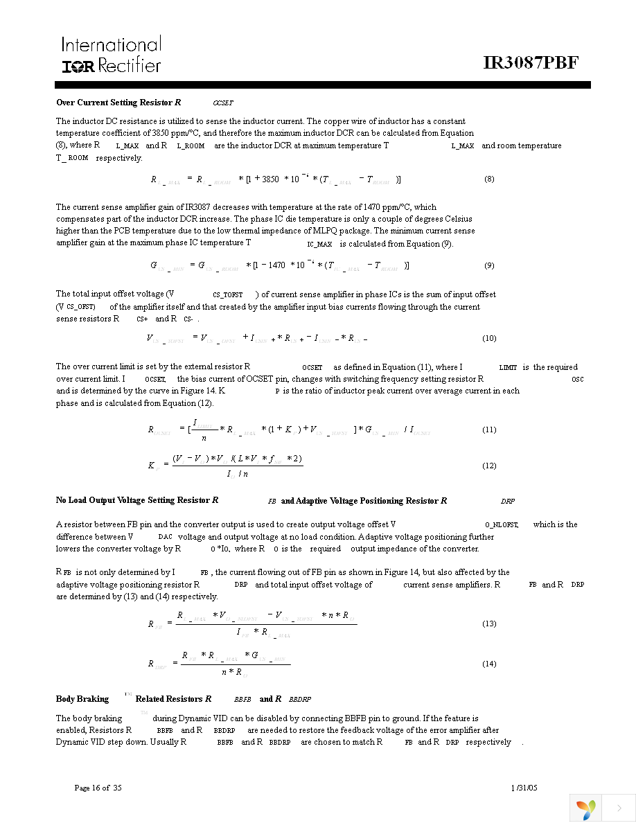 IR3087MTRPBF Page 16