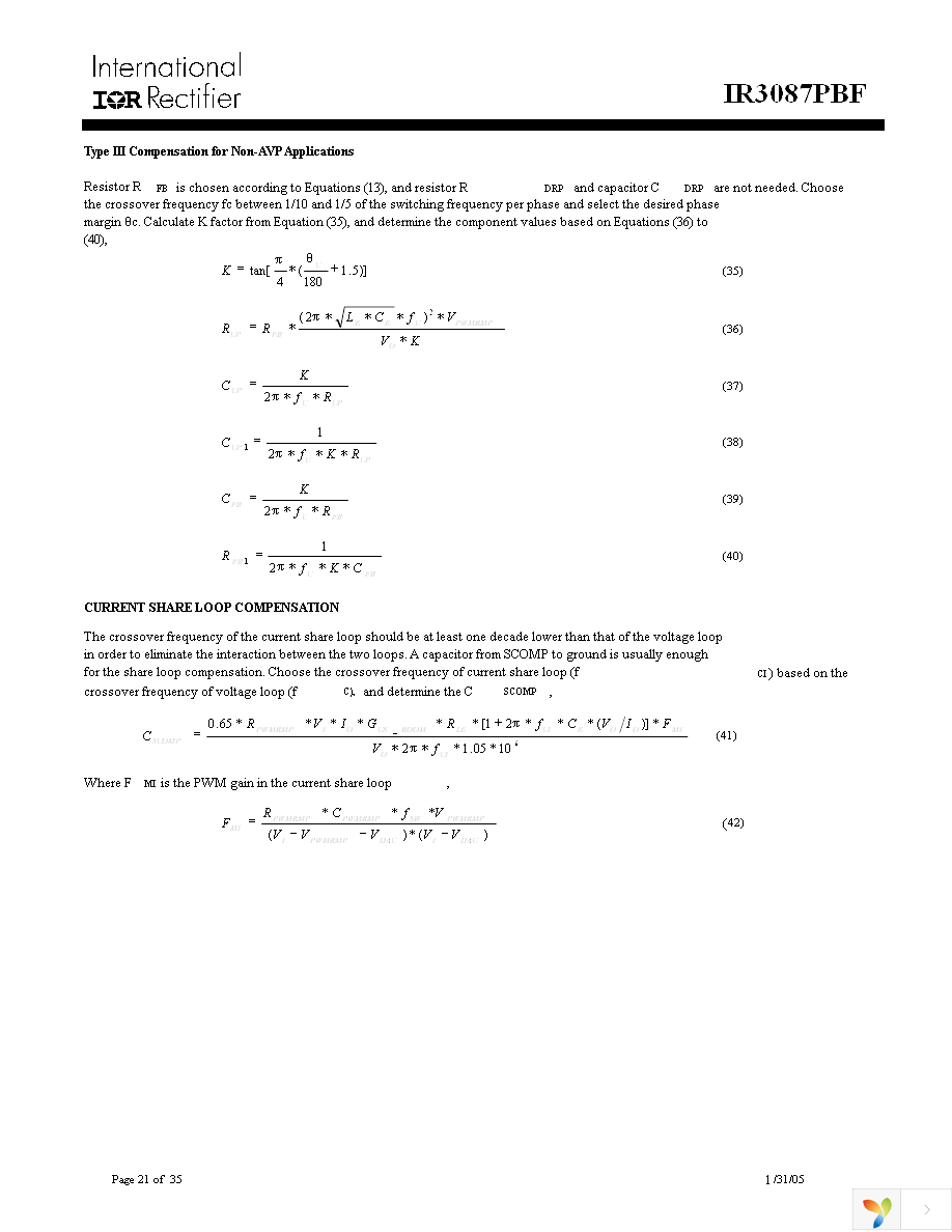 IR3087MTRPBF Page 21