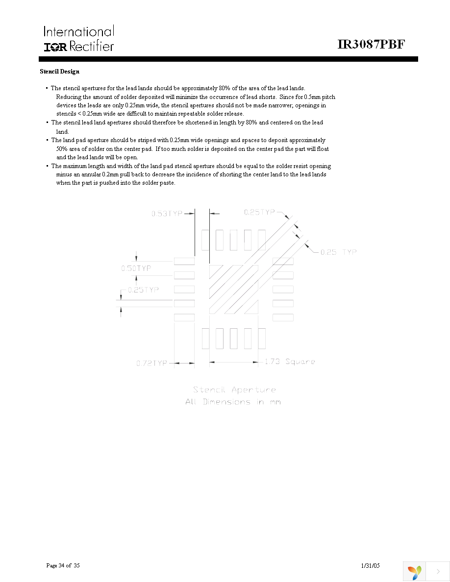 IR3087MTRPBF Page 34