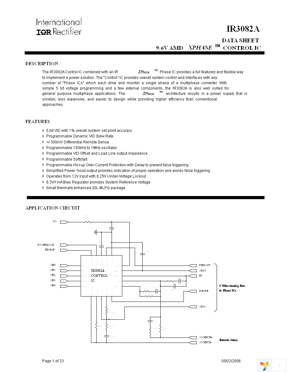 IR3082AMPBF Page 1