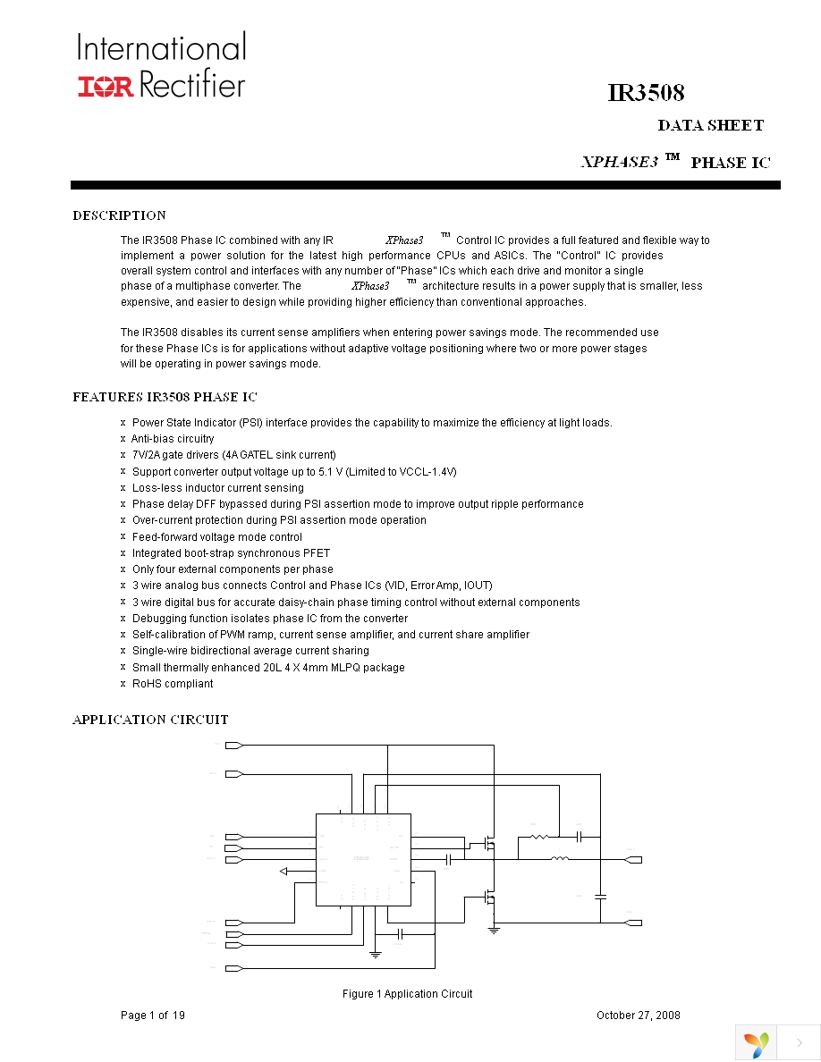 IR3508MTRPBF Page 1